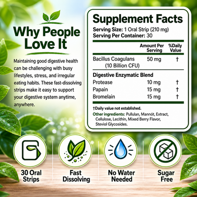 Digestive Support Strips