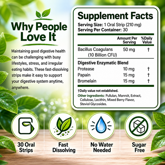 Digestive Support Strips